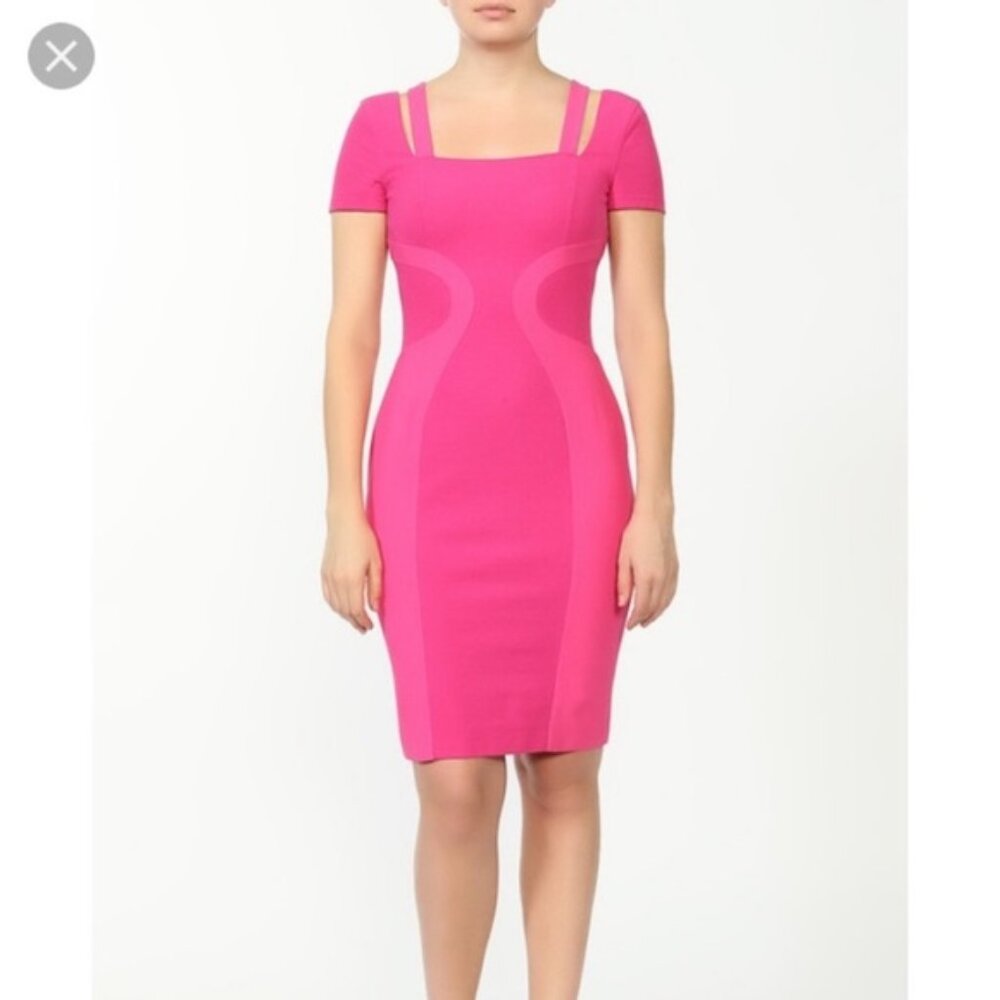 VERSACE Hot Pink Cocktail dress, IT Size 44